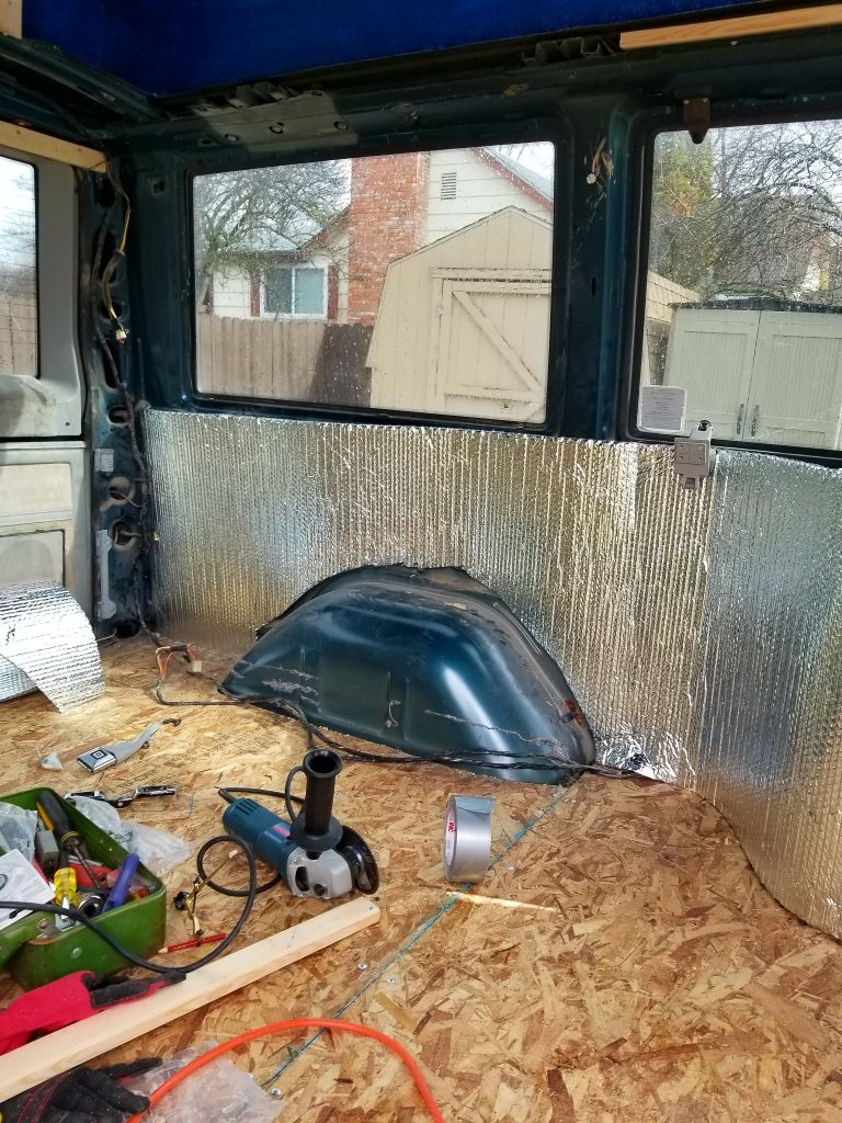 reflectix campervan insulation