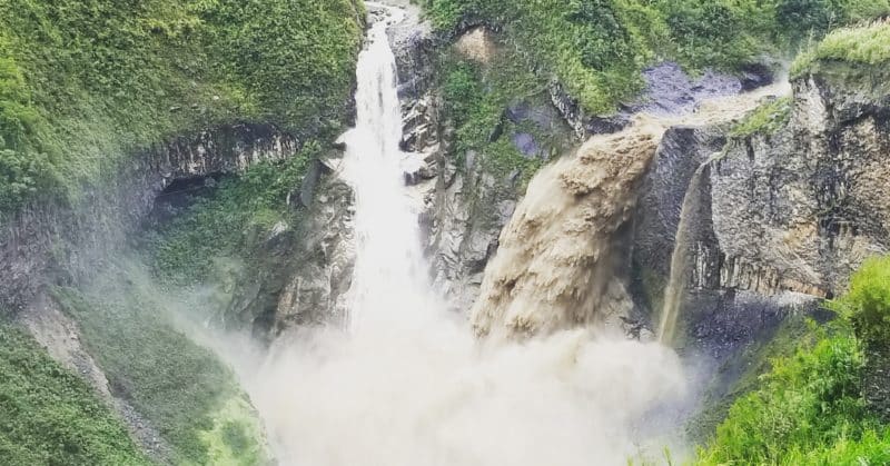 banos ecuador waterfalls