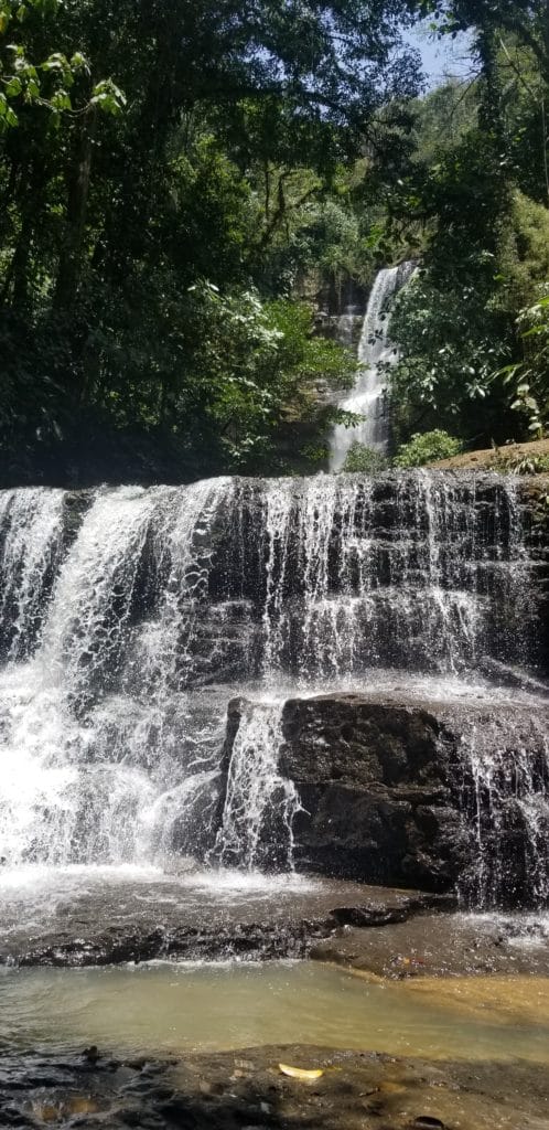 colombia waterfall