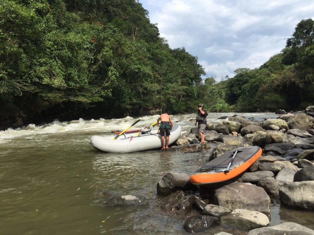 colombia rafting trip
